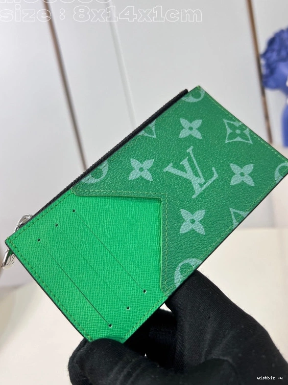 WIS HOLDER-8*14.5*1CM VUITTON LOUIS CARD COIN 0731